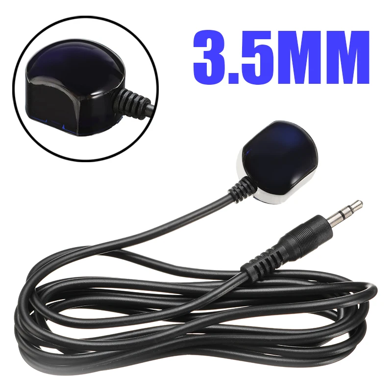 

External Infrared IR Receiver Extender Cable 3.5mm Jack Plug Infrared Remote Control Extension Cables Cord For Set Top Box