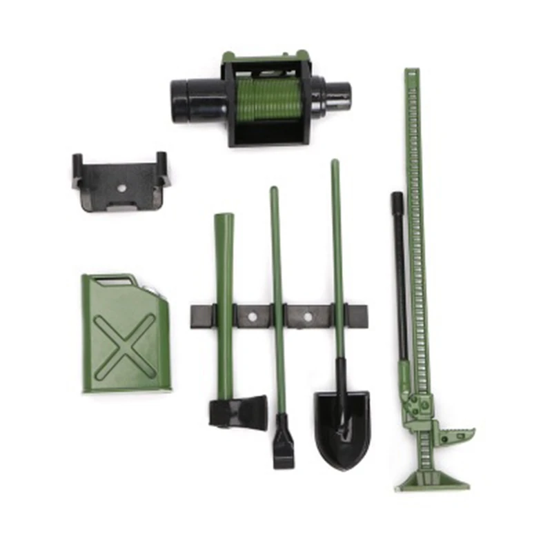 6 шт RC пластиковые украшения аксессуары набор инструментов для 1:10 Масштаб Рок