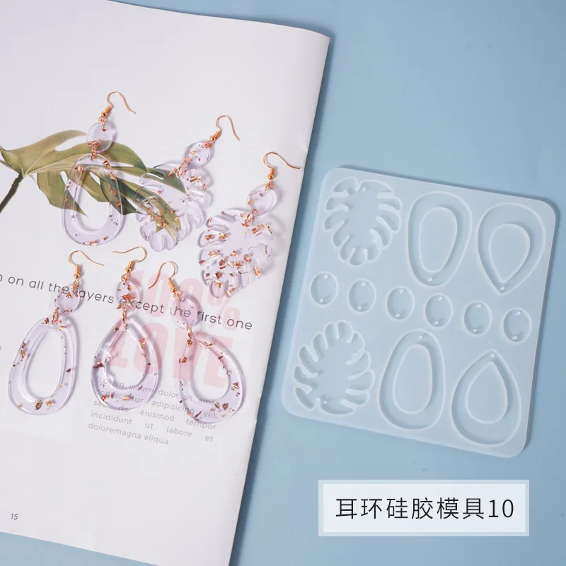 Силиконовая форма для сережек подвески украшения сделай сам ранцы ушей