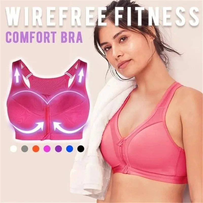 Женское Спортивное нижнее белье без стали Высокопрочное четырехуровневое