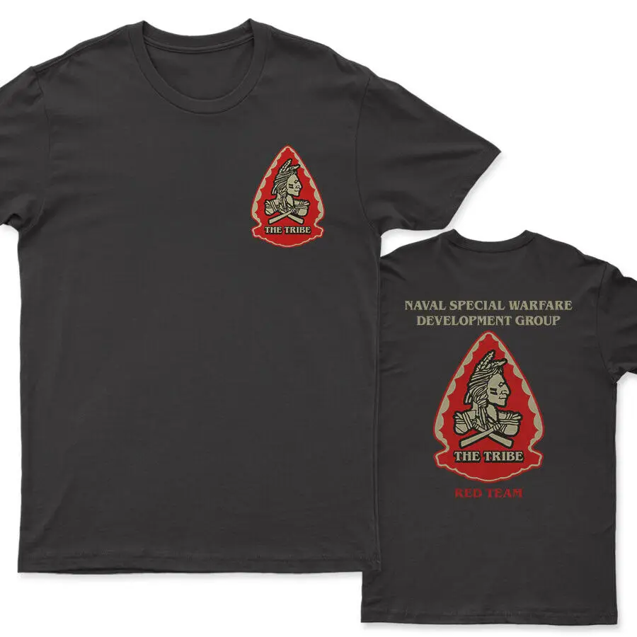 NSWDG печать спецназа Красной команды племя военной снайперской футболки. Летняя