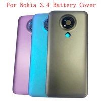 battery cover rear door back case housing for nokia 3 4 battery cover with camera lens replacement parts