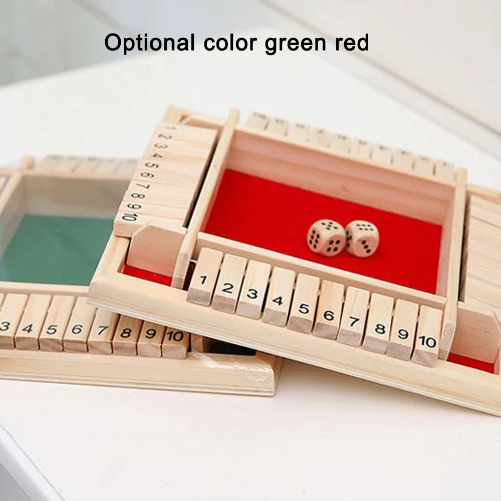 

Four Side Flop Game Number Game Toys Parent-child Board Game Bar Party Leisure Game Math Toys Four-person Digital Game Toys
