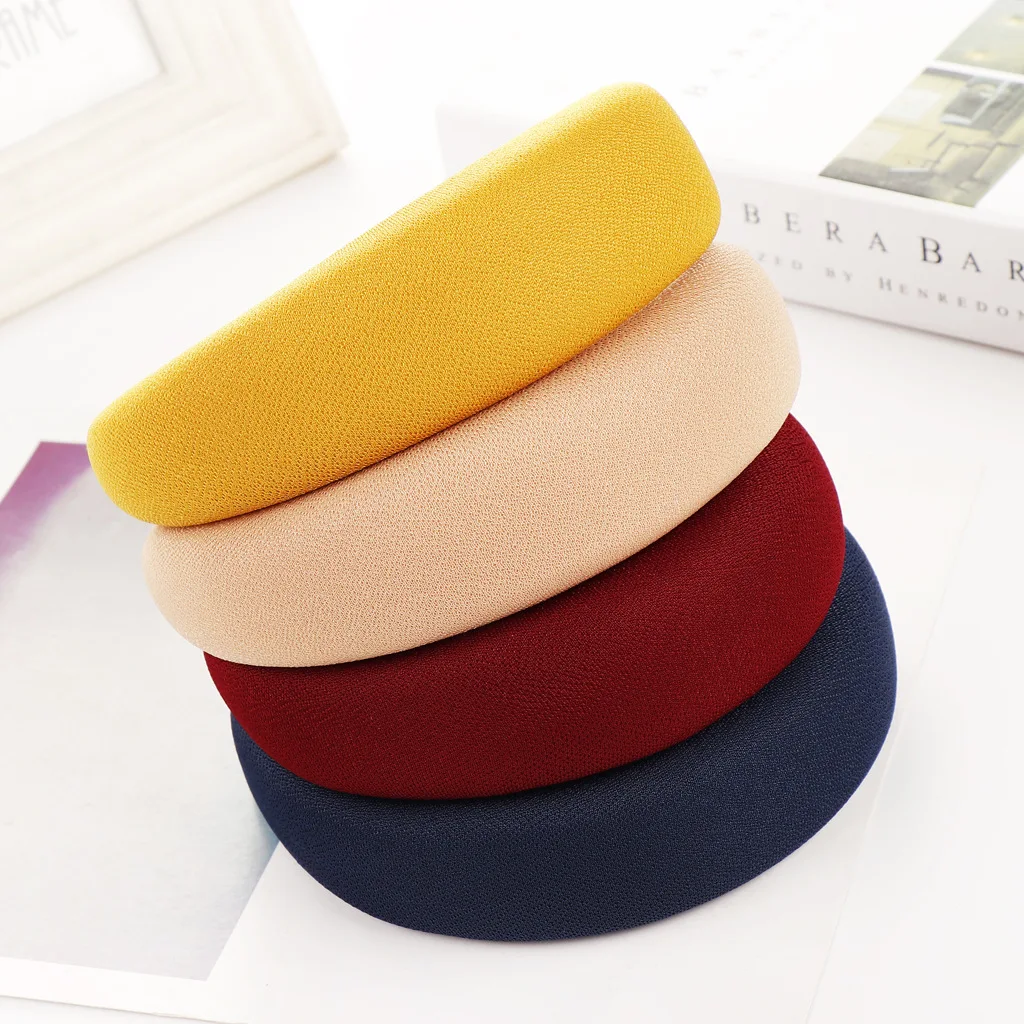 Ободок для волос Мягкий женский Воздухопроницаемый бандаж на голову пластиковый