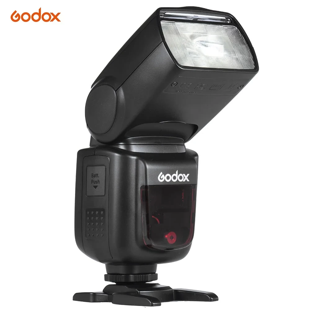 Godox V850II GN60 Off Camera 1/8000s HSS Flash Speedlite 2,4G Wireless X System Li-Ion Battery для цифровых зеркальных камер Canon Nikon s - изображение