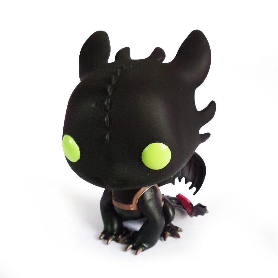 Funko POP Как приручить дракона 2 Ночная фурия Беззубик, приручить дракона 2 Беззубик Гараж Набор кукла украшения