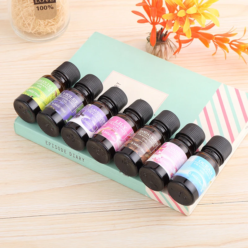 

10ML/Bottle Essential Oils for aroma diffuser air Humidifier Aromatherapy Water-soluble Oil 12 Kinds of Fragrance Humidifier