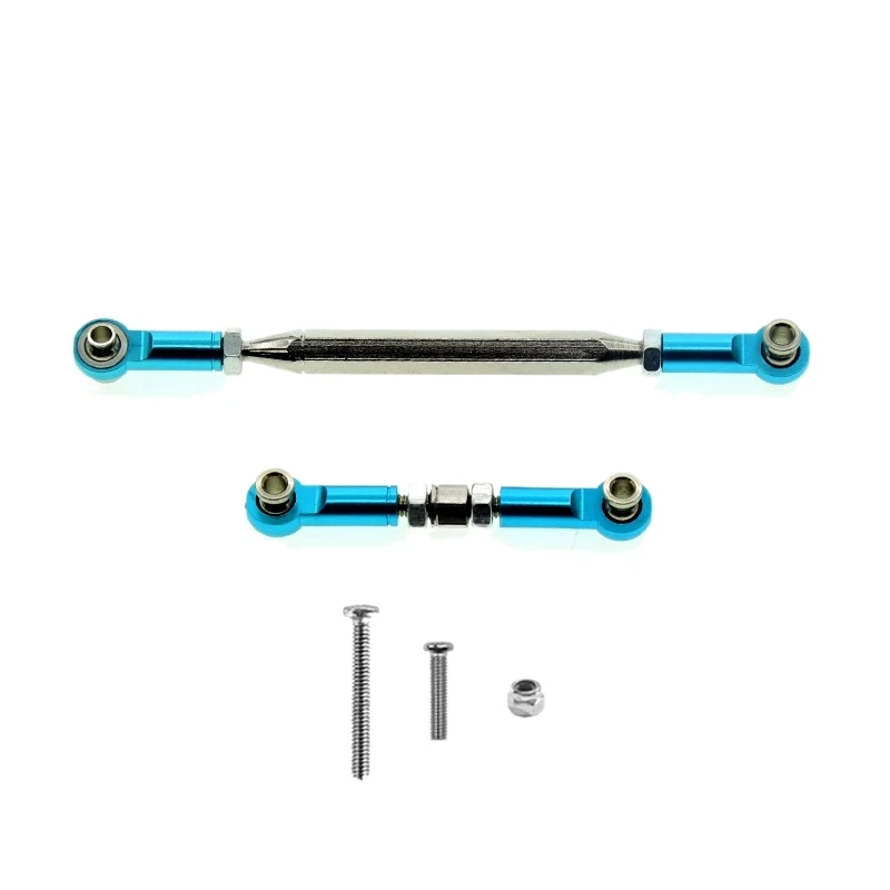 

Металлический усовершенствованный стержень сервопривода, рулевой Тяговый стержень с галстуком для MN D90 FJ45 MN99S, запчасти для радиоуправляем...