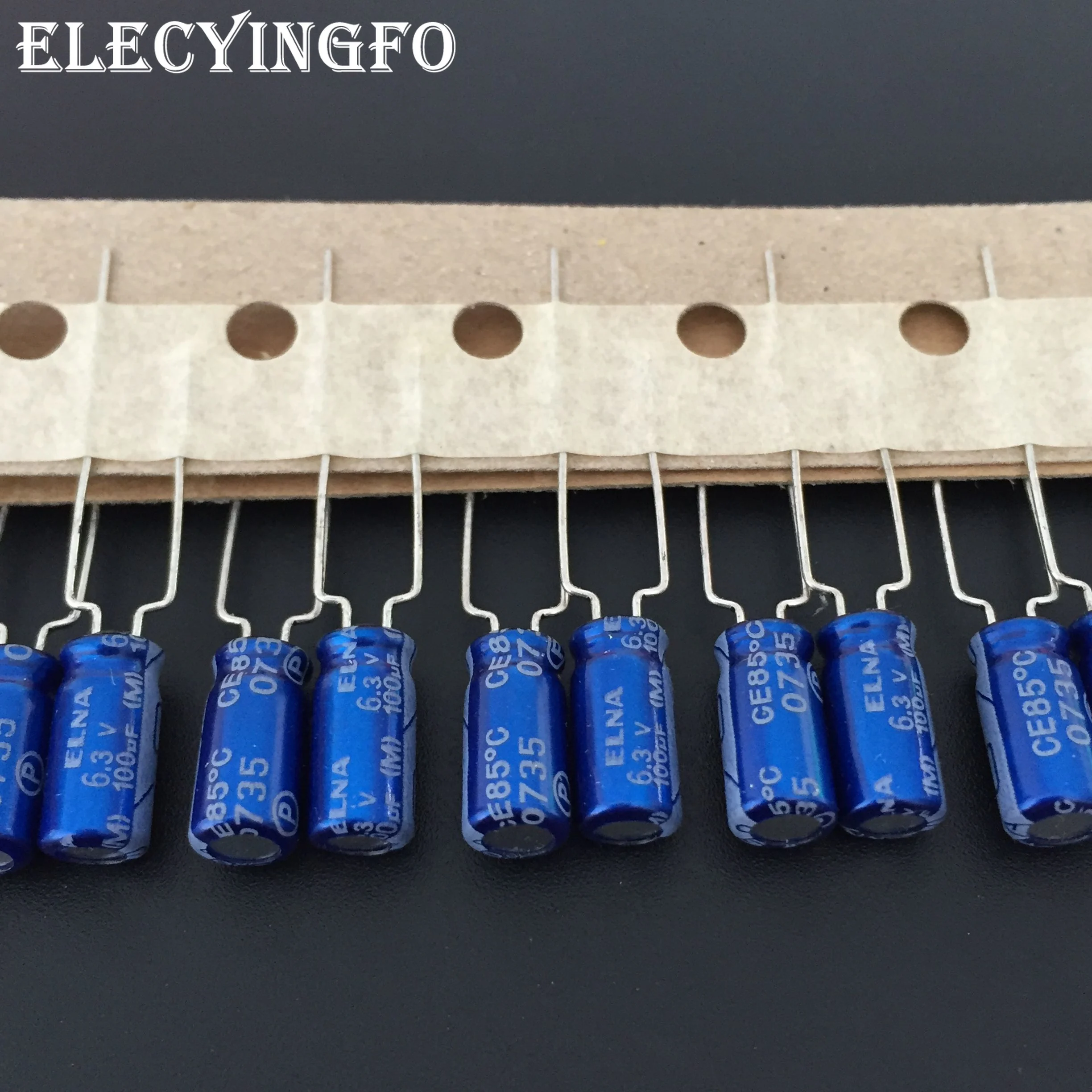 10 шт. 100 мкФ 6.3V100UF ELNA Япония RE3 Series 5x11 мм 6.3V100uF аудио конденсатор с алюминиевой