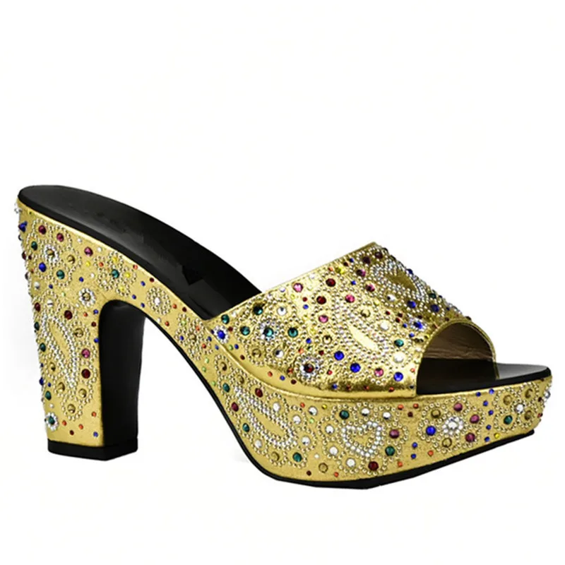 Свадебные женские туфли черного цвета в африканском стиле Большие размеры 43