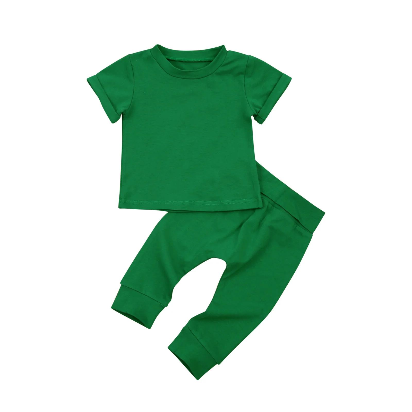 

Для маленьких девочек и мальчиков, летние Комплекты одежды Повседневные детские носки новорожденный короткий рукав хлопок топ + эластичные...