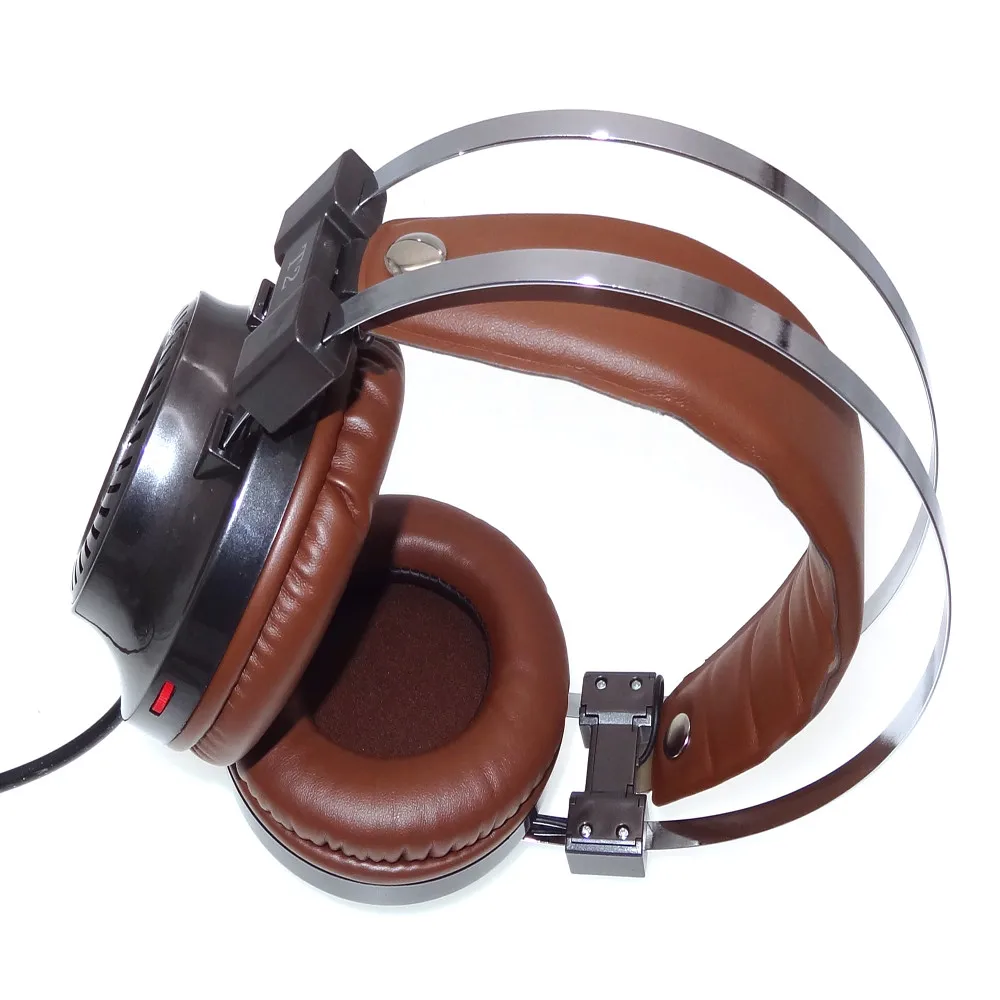 Проводная игровая гарнитура mosunx для ПК стереонаушники с микрофоном компьютерный