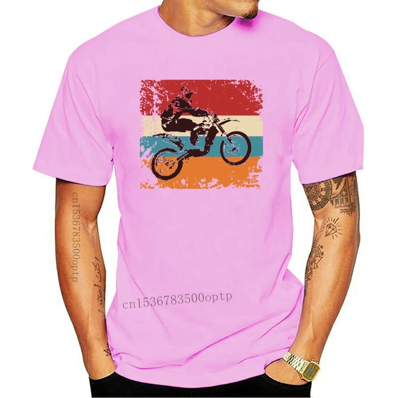 

New Retro Off Road Motorcycle Motocross Enduro Gift T-Shirt