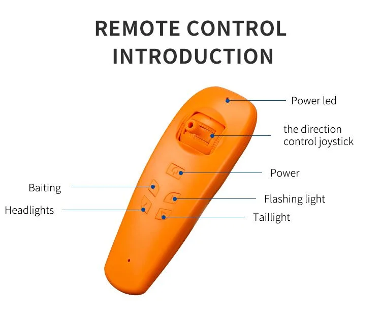 Новое поступление 5200 мАч 500 м радиоуправляемая скоростная лодка рыболокатор