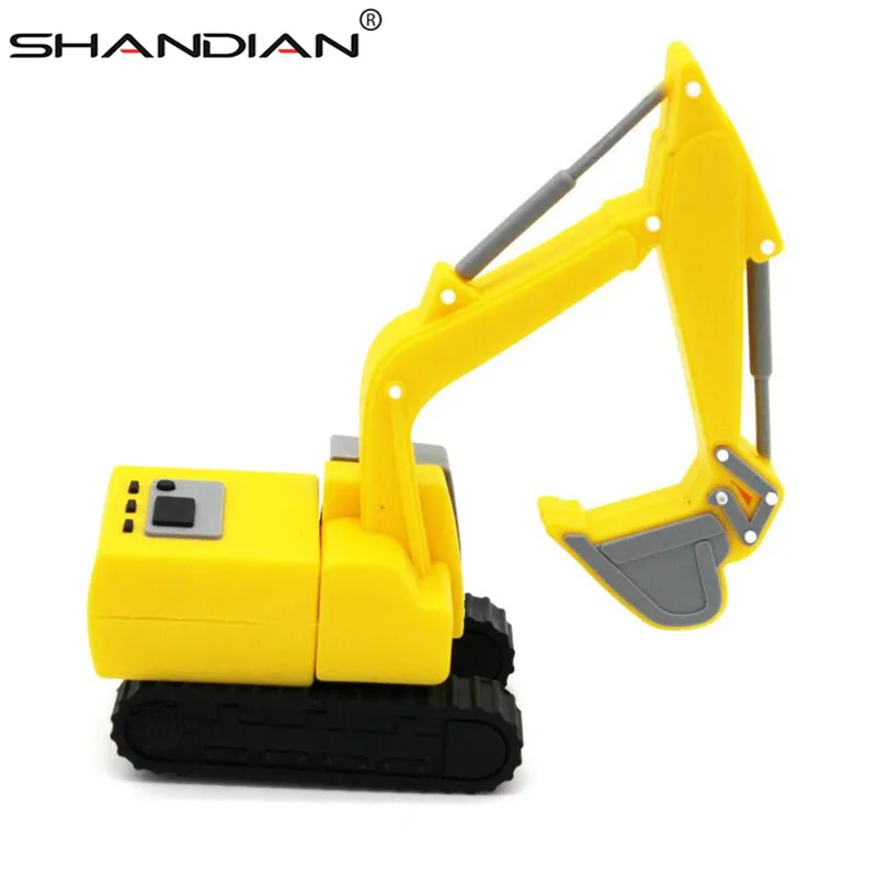 SHANDIAN usb палка экскаватор USB флэш накопитель автомобили ручка привод 4 ГБ 8 16 32 64