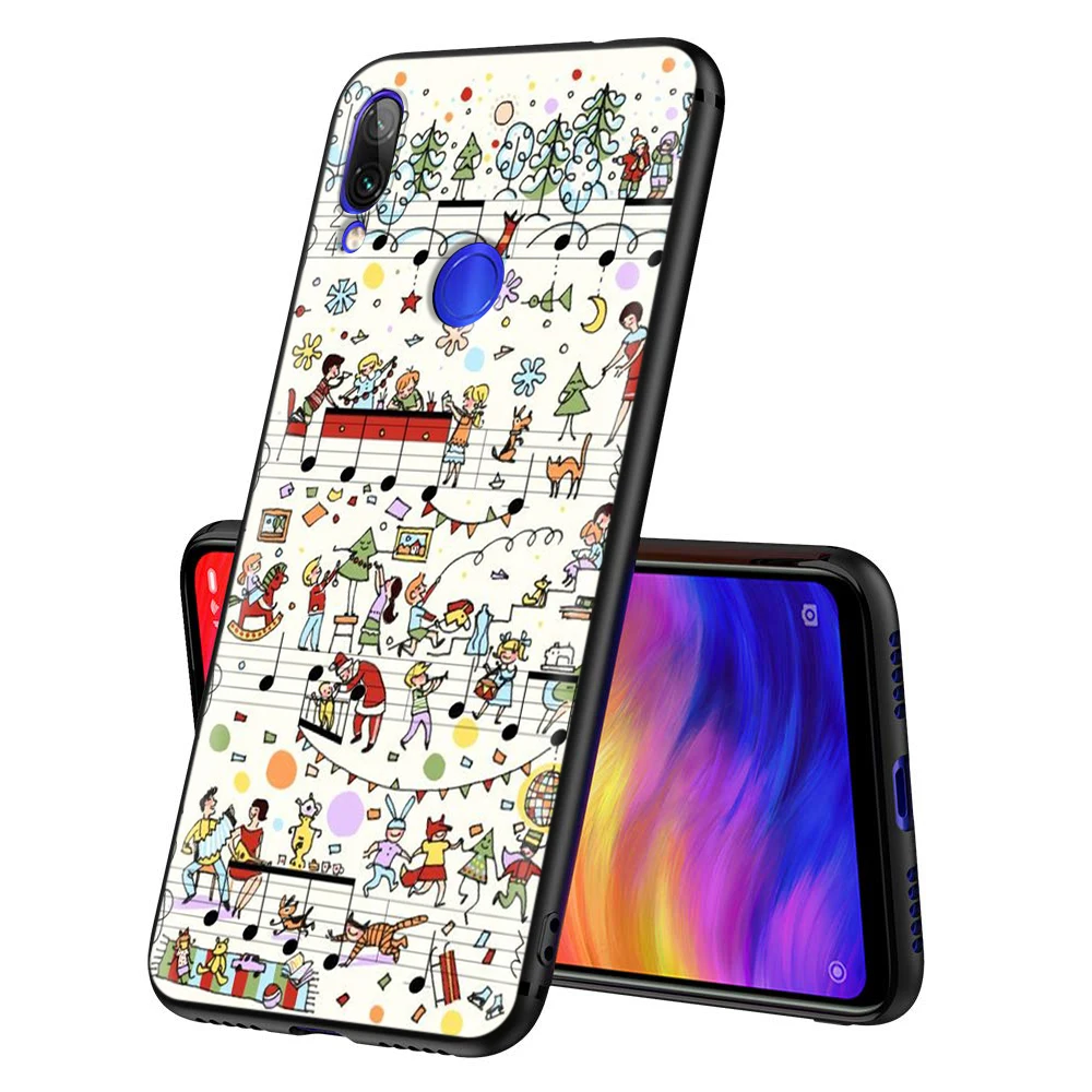 YIMAOC музыкальные ноты скрипка классическая музыка мягкий чехол для Xiaomi Redmi mi Note MAX 3