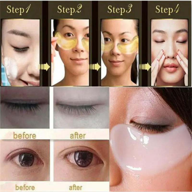 1 шт. маски для глаз против морщин темный круг коллаген под глазами накладки маска