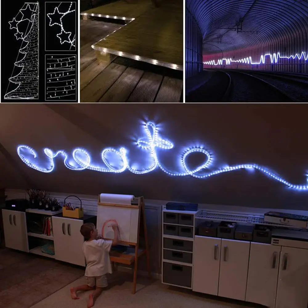 Уличные гирлянды 100 светодиодный 10 м на батарейках светодиодные фонари с