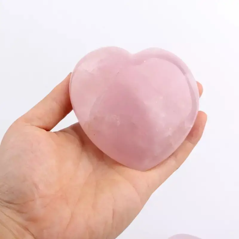 

Камни MOKAGY, 150 г-580 г, натуральный розовый кварц, народные промыслы, розовое хрустальное сердце форма, 1 шт.