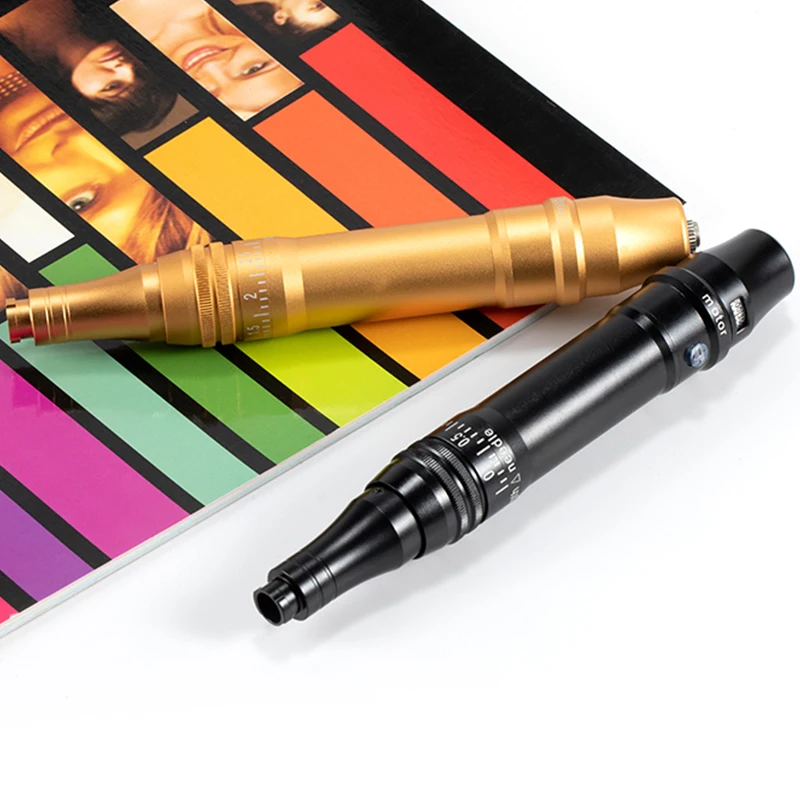 Профессиональная беспроводная тату машинка для перманентного макияжа бровей