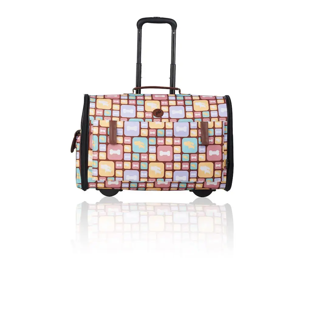 Тележка для домашних питомцев переносная дышащая уличная сумка на четырех