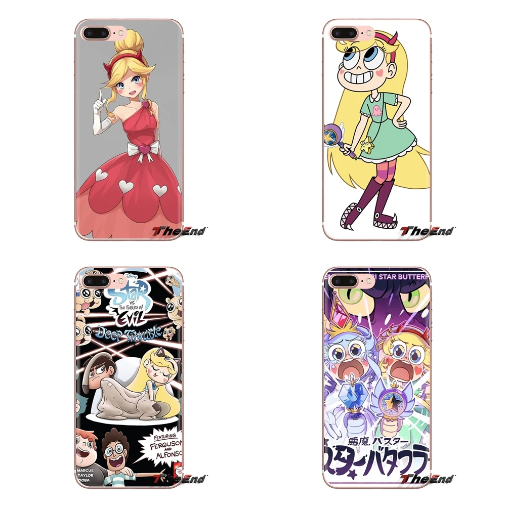 Чехол из ТПУ Star vs. the Force of Evil для iPhone XS Max XR X 4 4s 5 5S 5C SE 6 6S 7 8 Plus samsung Galaxy J1 J3 J5 J7 A3 A5 |