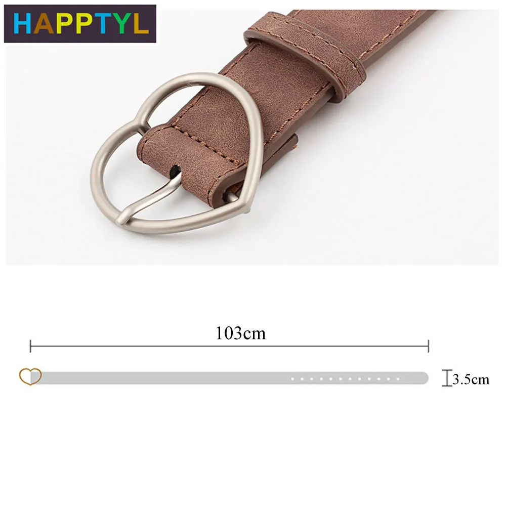 HAPPTYL 1 шт. женский ремень из искусственной кожи для брюк Джинсовый пояс с