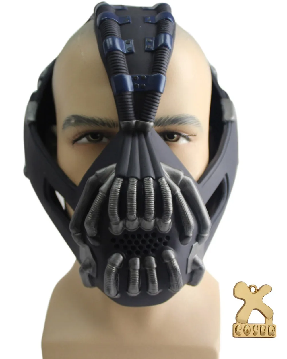 Бэтмен Темный рыцарь Rises Bane маска для лица фильм косплей костюм реквизит Хэллоуин Рождество сценическое шоу Вечерние Индивидуальные маски