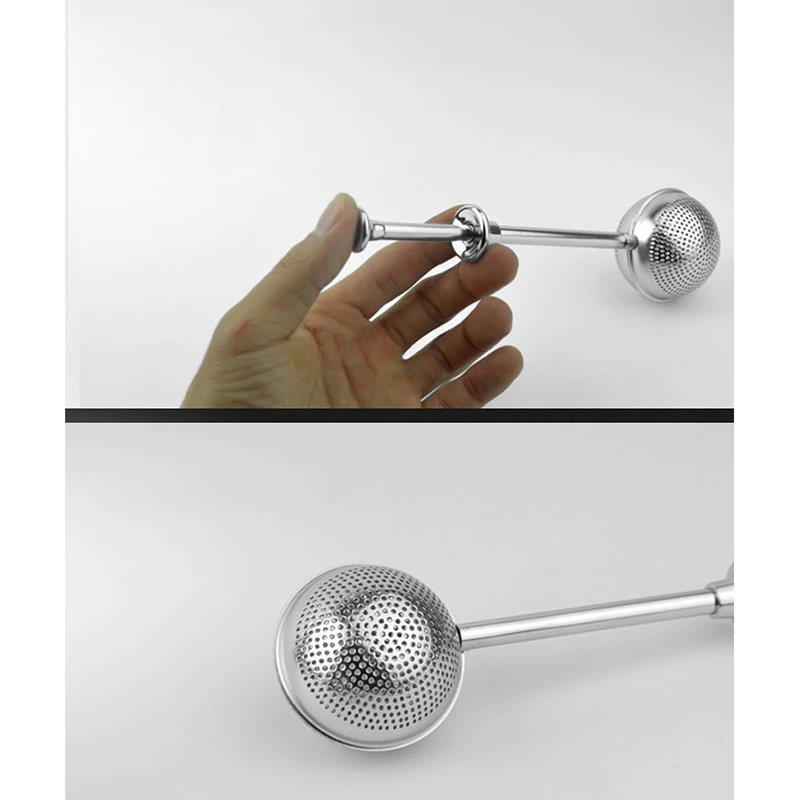 

Best Bubble Tea Ball 304 Stainless Steel Tea Strainer Fine Mesh Brewing Tea Strainer Tea Leaking Tea