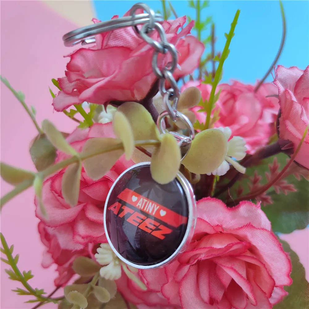 1 шт. брелок для ключей Kpop ATEEZ от ateez высокое качество Новое поступление оптовая