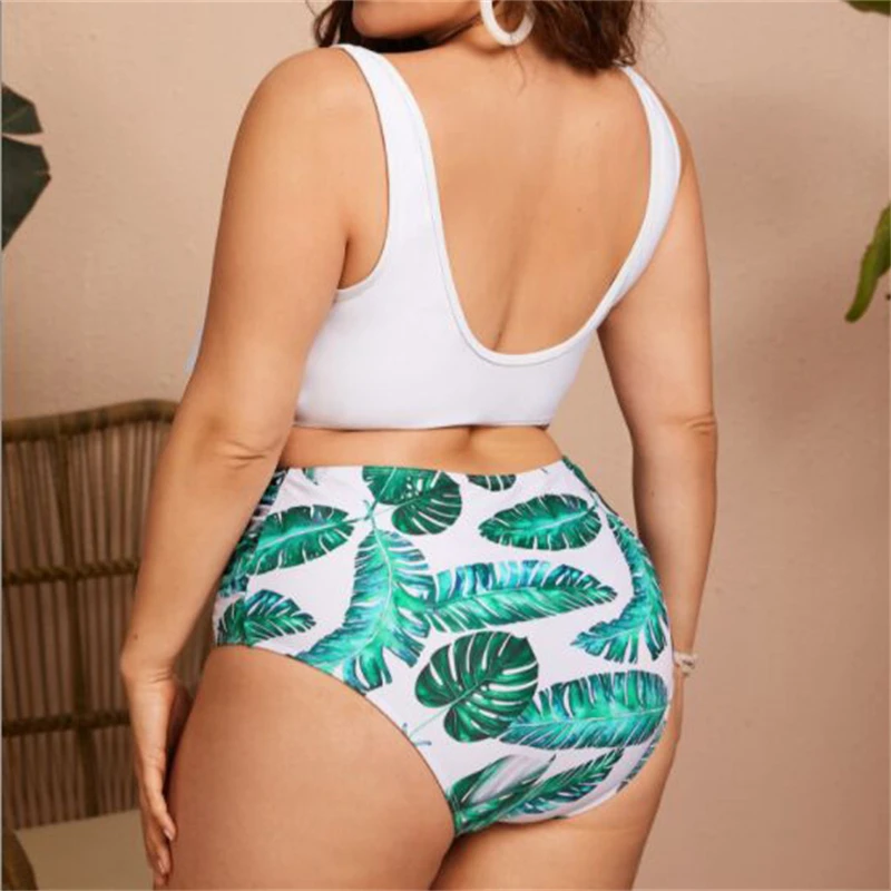 Новый сексуальный пляжный костюм с глубоким круглым вырезом женский купальник