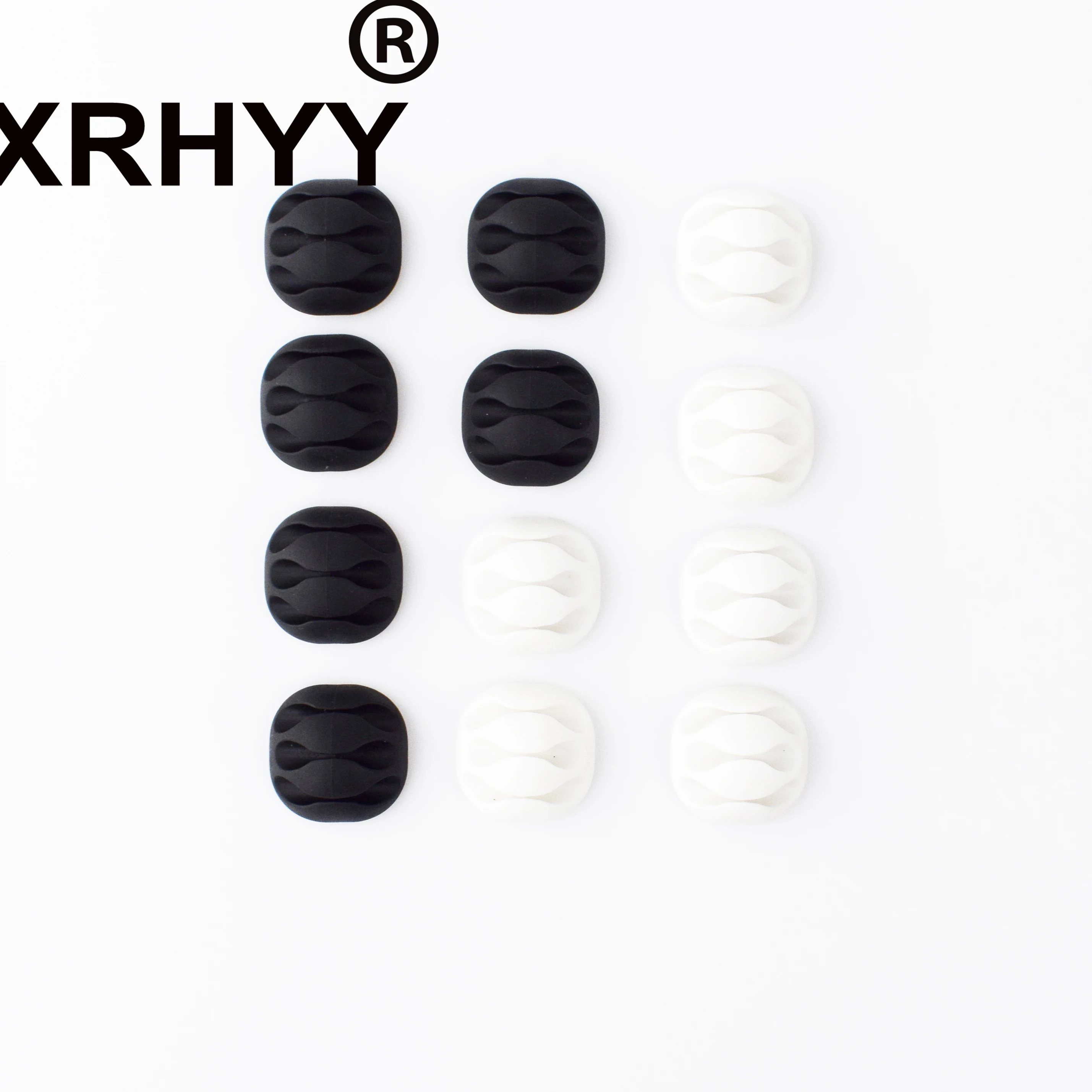 12 шт. 3 канальные зажимы для кабелей система управления и решение органайзера