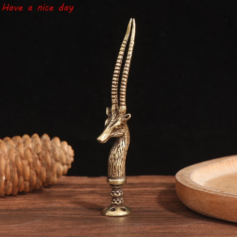 

Carving Deer Pipe Pressing Rod Grinding Multifunctional Tobacco Accessories