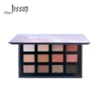 Палетка теней для век с блестками, натуральная, 12 цветов