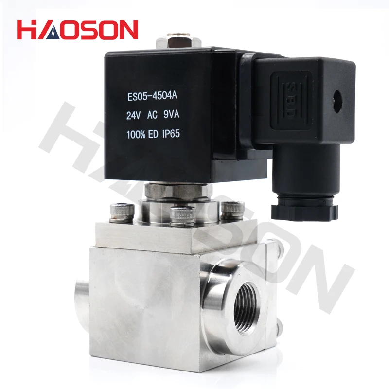 Электромагнитный клапан высокого давления для автомойки из нержавеющей стали 304