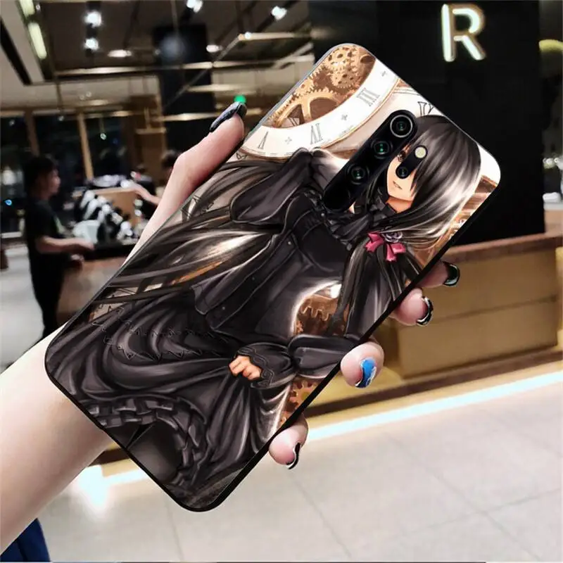 Высококачественный чехол для телефона Tokisaki Kurumi Redmi Note 8 8A 8T 7 6 6A 5 5A 4 4X 4A Go Pro |