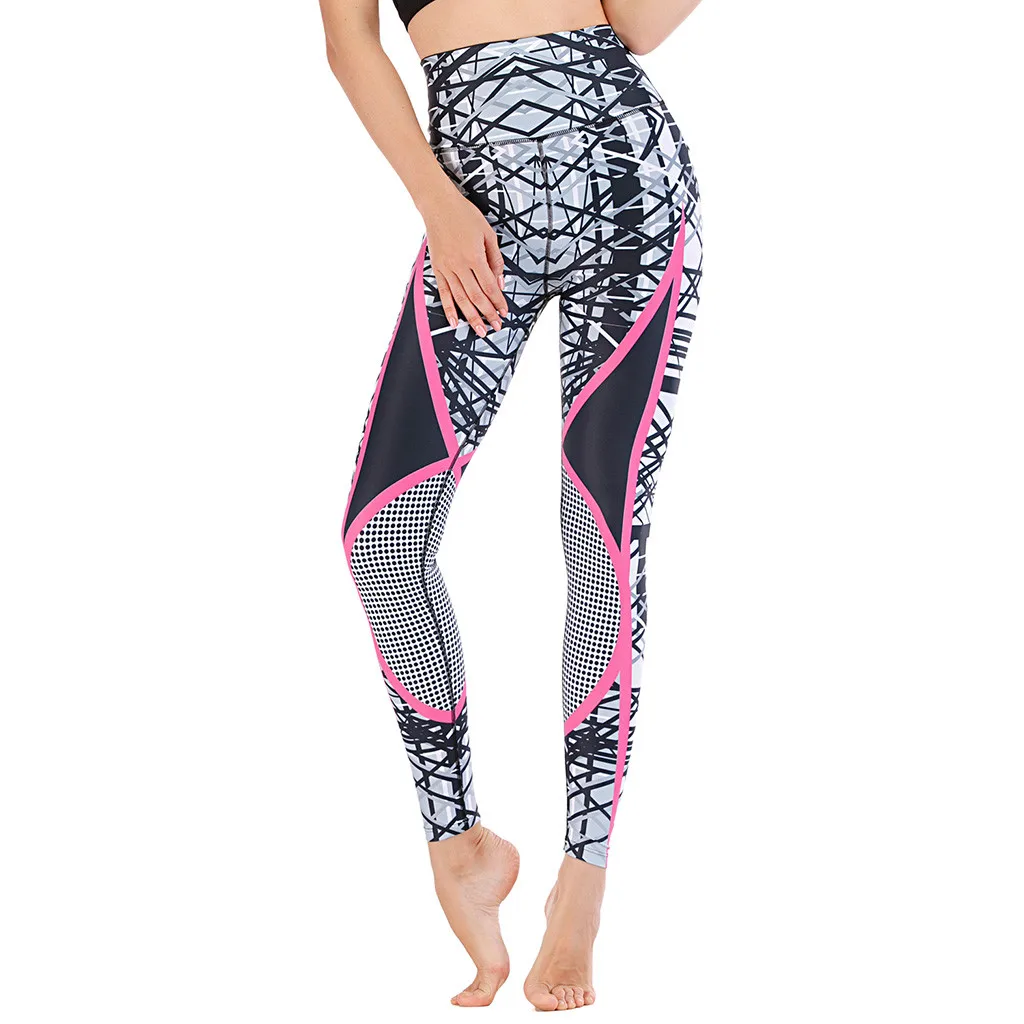 

Solid High Casual Waist Sports Pants Leggings Color Tight Yoga Fashion Womens Yoga Pants