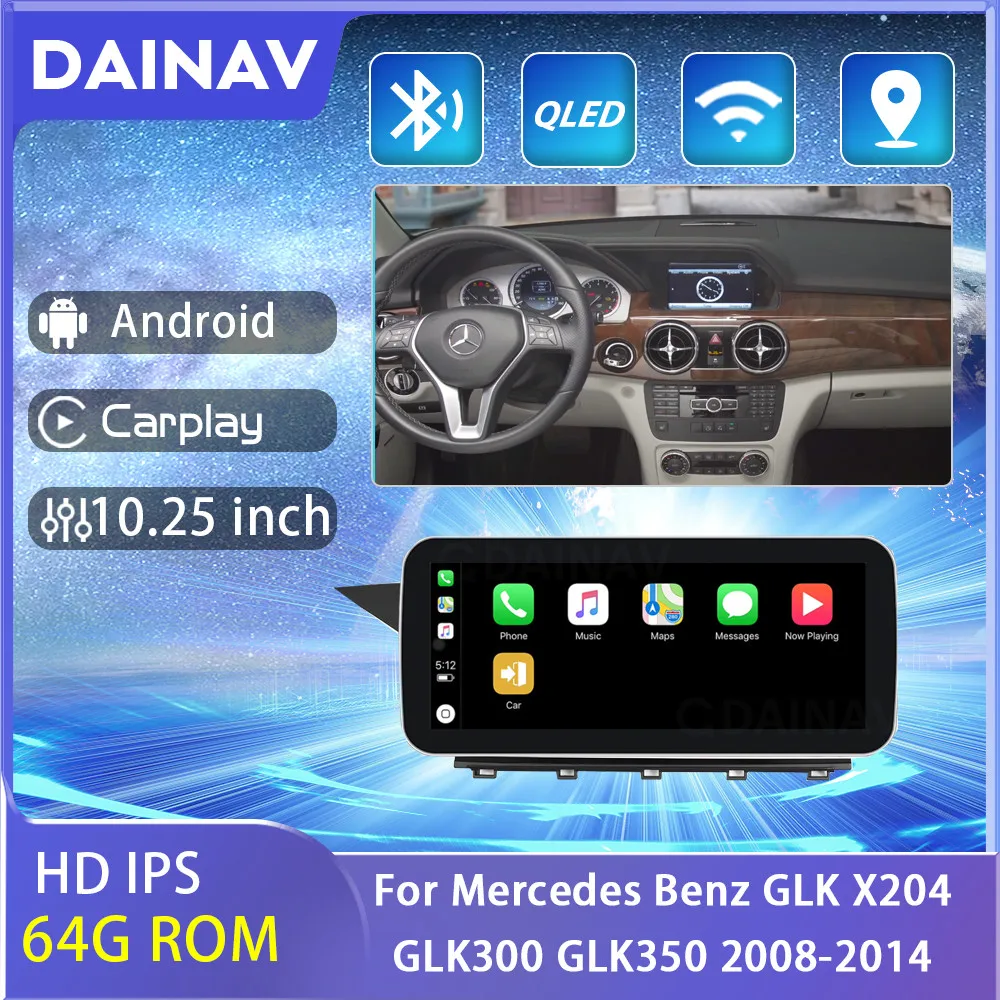 

For Mercedes Benz GLK X204 GLK300 GLK350 2008-2014 Android Car Multimedia Player DVD Player Car Stereo