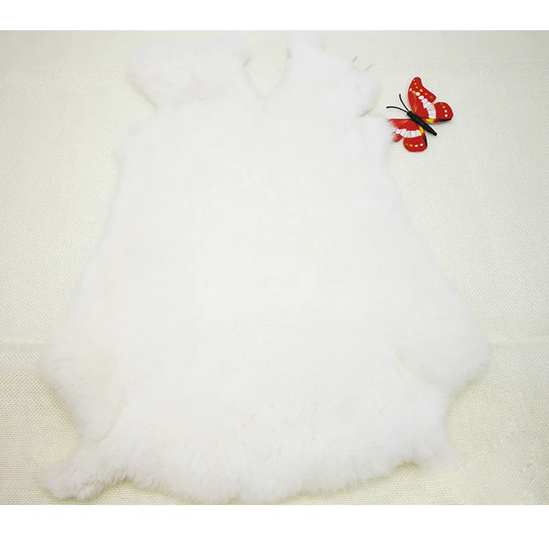 Целый кусок Настоящий мех кролика натуральный хорошего натуральная кожа с