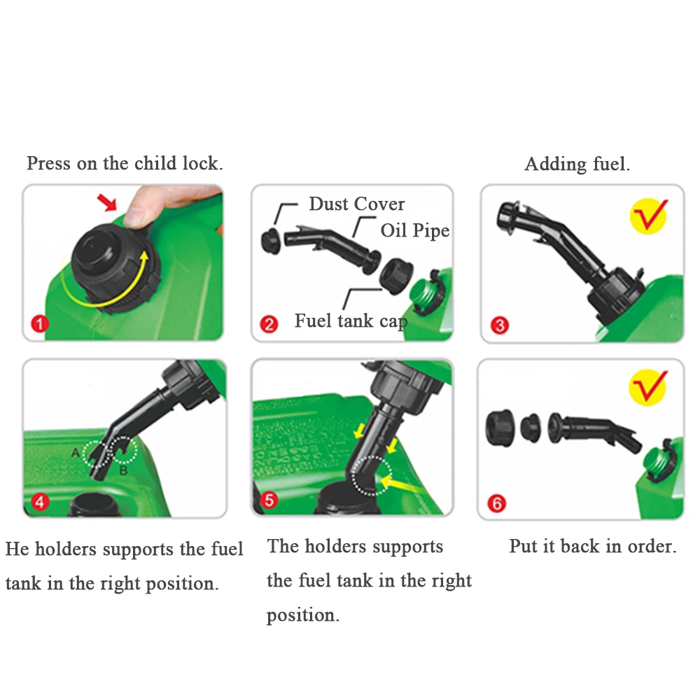 5л 10л 20л литр крепление мотоцикла запасной топливный бак канистры Пластиковые