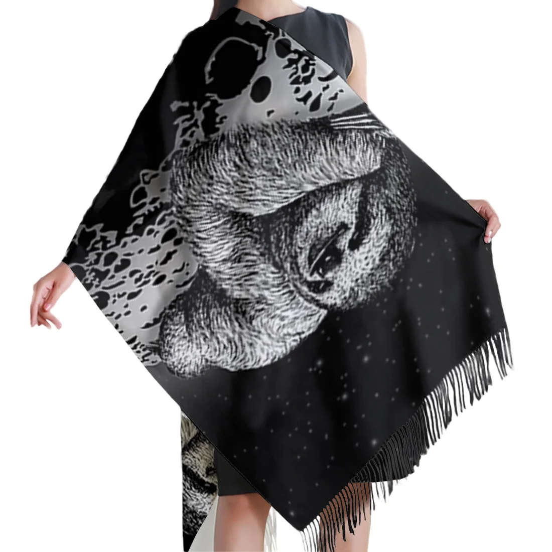 Осенне-зимний кашемировый шарф для взрослых женщин и мужчин мягкий теплый