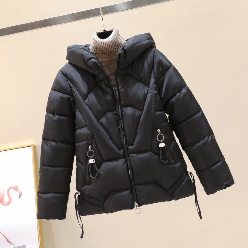 6XL, зимняя куртка, Женская парка, пальто, пуховик, хлопок, осень, Женская теплая одежда, верхняя одежда, с капюшоном, стеганая, 5XL, большой размер, плюс, короткая