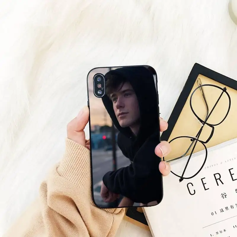 

YNDFCNB Alec Benjamin USA singer Phone Case For iPhone 11 8 7 6 6S Plus X XS MAX 5 5S se 2020 11 12pro max iphone xr case