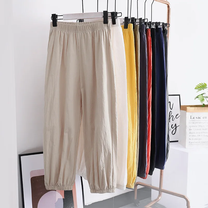 Chinese Kung Fu Training Pants Martial Arts Tai Chi Loose Bloomers Yoga Man Wing Chun Costume Women | Спорт и развлечения