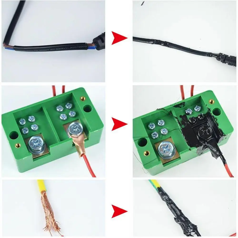 

Liquid Insulation Electrical Tape Tube Waterproof Flame Retardant Anti-UV Fast Dry Tape Repair Sealing Tapes