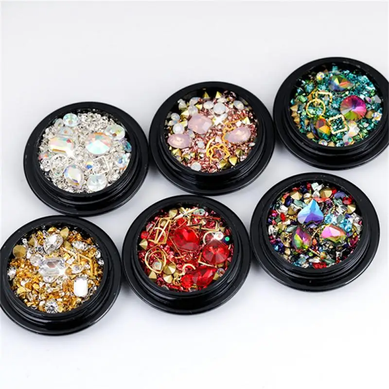 Блестки для ногтей ювелирные изделия камень циркон микро дрель дизайн кристалл