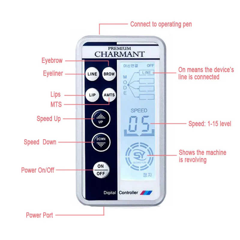 Профессиональный дизайн машинка для перманентного макияжа высококачественный