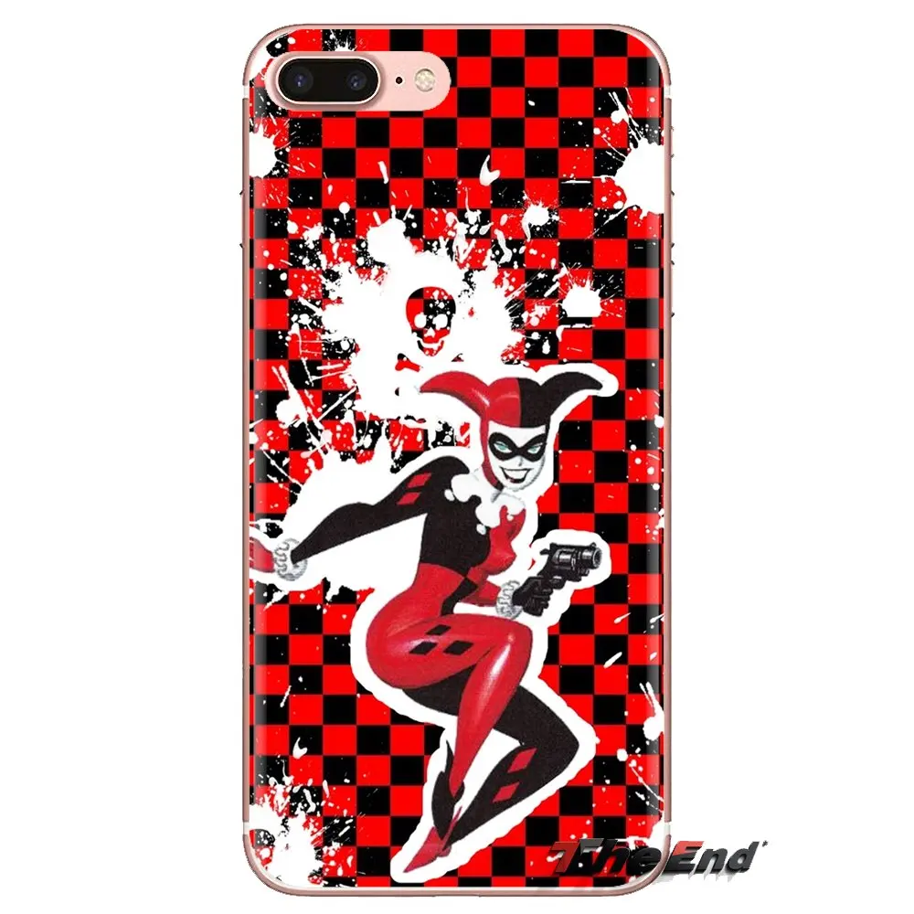 TPU Transparent Cover Bag Harley Quinn DC Comics For Huawei G7 G8 P7 P8 P9 P10 P20 P30 Lite Mini Pro P Smart Plus 2017 2018 2019 |