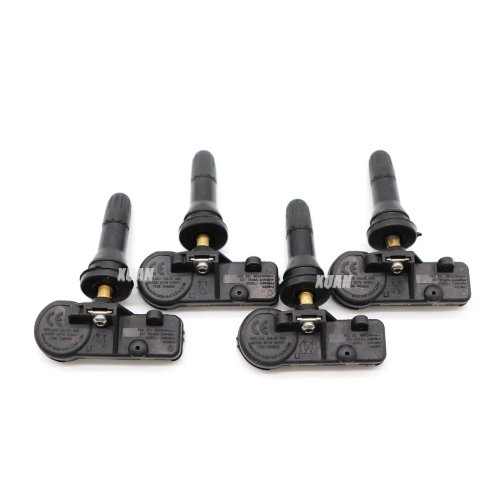 XUAN, 4 шт., датчик давления в шинах для Dodge Challenger, Charger DURANGO GRAND CARAVAN JOURNEY 2010- TPMS 56029398AB
