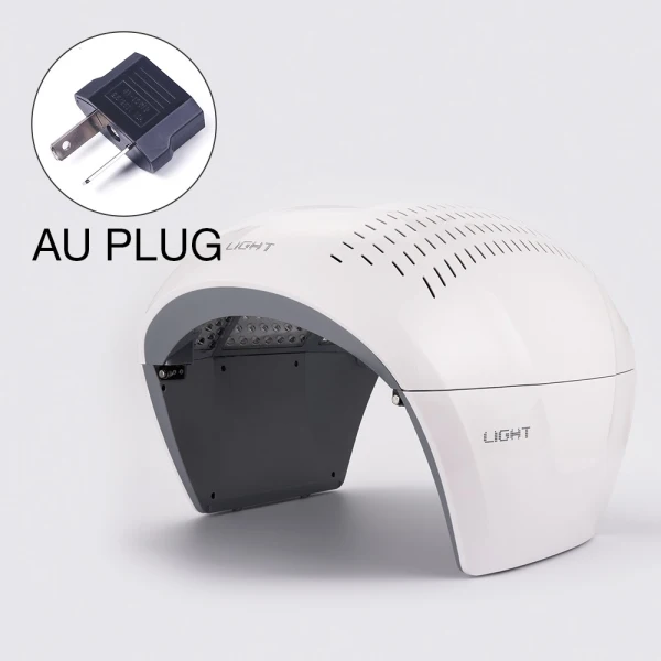 AU Plug 7 цветов устройство фотодинамической терапии светодиодный фотон светильник терапия лампа для лица Красота spa фдт маска для стягивания кожи омоложения кожи для удаления морщин устройство для акне - Цвет: AU Plug